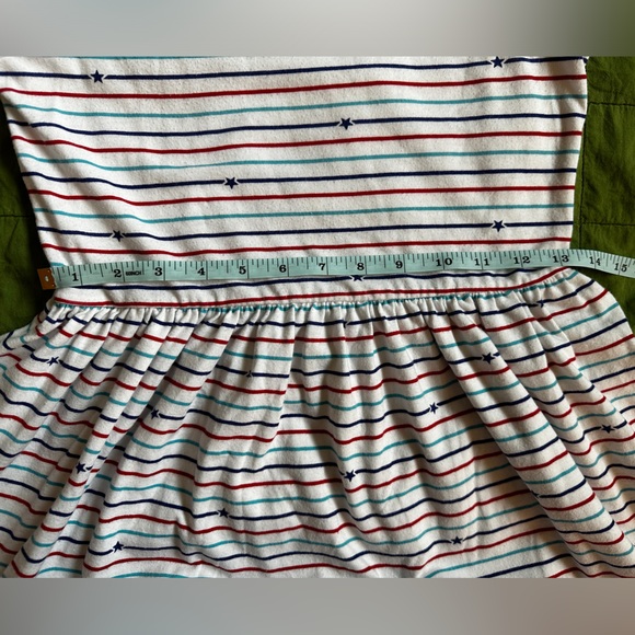 Cat & Jack summer dress, 4th of July, Stars and Stripes Size Large 10/12 - Picture 8 of 8
